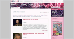 Desktop Screenshot of immunologisch.nl